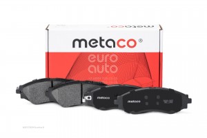Колодки тормозные передние к-кт 3000005 3000005 METACO