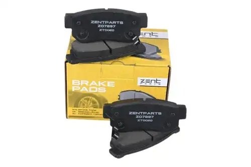 колодки тор. диск. зад. с антиск. пл.! (P30067)\ Hyundai Solaris 10> Z07897 ZENTPARTS