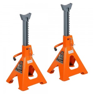 Стойка опорная 6т PRO с зубч. мех., доп.фиксатор, 2 шт. (MIN-400 мм, MAX-620 мм) AJSGP06 AIRLINE