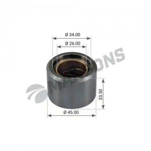 Ролик BPW тормозной колодки MANSONS MBP3040 MANSONS