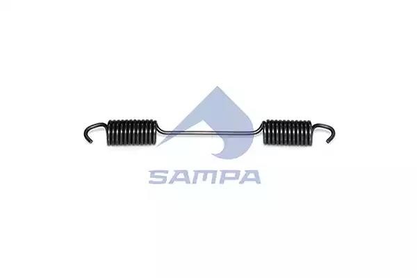 Пружина MAN MERCEDES колодок тормозных передних/задних (4х26х245мм) SAMPA 021371 SAMPA