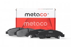 Колодки тормозные передние к-кт 3000165 METACO