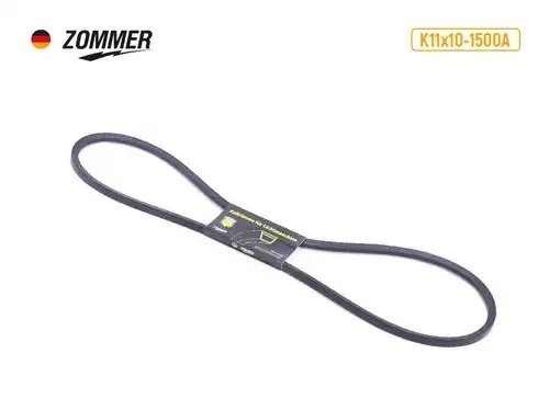 Ремень 1500 (11*10) генератора ПАЗ 3205 (клиновой) усиленный ATHLET 11101500A ZOMMER