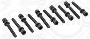к-кт болтов ГБЦ! 10шт.\ Audi 100/80/A4/A6 1.6/1.8/2.0 76> 819.817 ELRING