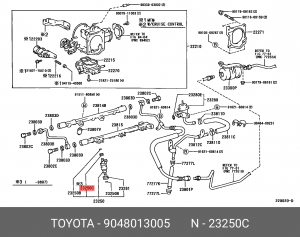 Кольцо уплотнительное форсунки топливной TOYOTA 90480-13005 90480-13005 TOYOTA