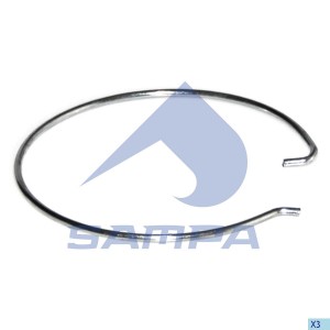 Кольцо стопорное BPW крышки ступицы SAMPA 106326 SAMPA