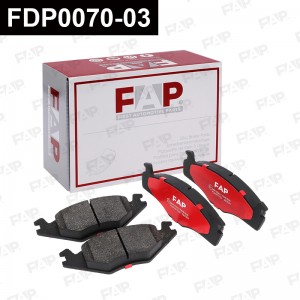 Тормозные колодки дисковые смесь CERAMIC FDP0070-03 FDP0070-03 FAP