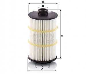 Фильтр масляный HU7024Z HU 7024 Z MANN FILTER