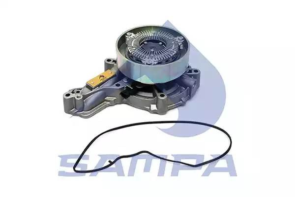 Насос системы охлаждения Pulley: ø155 mm / Impeller: ø130 mm 034172 SAMPA