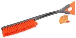 ЩЕТКА ОТ СНЕГА И ЛЬДА С МЯГКОЙ ЩЕТИНОЙ (52 СМ) + съемный скребок AB-R-11 AIRLINE