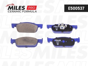 Колодки тормозные передние (Смесь CERAMIC серия PRO) LADA X-RAY (TRW GDB2157) E5 E500537 MILES
