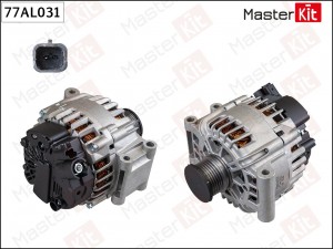 Генератор  PEUGEOT 207/208/308 120A (14V 120A) Masterkit 77AL031 MASTER KIT