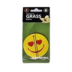 ароматизатор воздуха картонный! Smile ваниль\ ST0400 GRASS