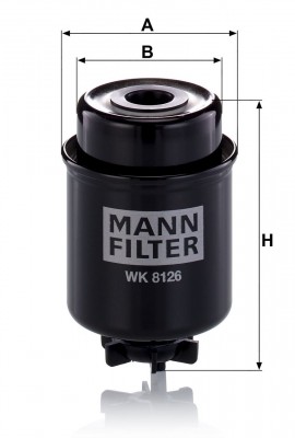 Фильтр топливный INGERSOLL-RAND / JOHN DEERE / SDMO / GEHL / LIEBHERR WK 8126 MANN FILTER