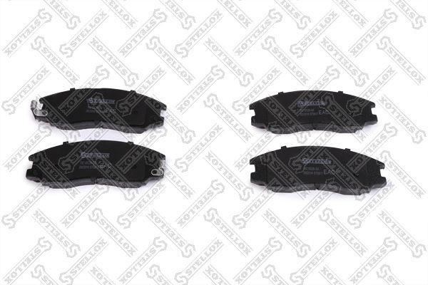колодки дисковые п.! с антискр. пл.\ Hyundai Terracan 2.5TD/2.9CRDi/3.5i V6 01> 782-032B-SX STELLOX