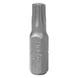 вставка (бита)! торцевая 1/4', Torx, T27, L=25 мм\ 102527T KING TONY