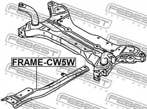 Подрамник передний FRAME-CW5W FRAME-CW5W FEBEST