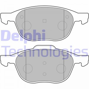 Колодки передние FORD FOCUS II, MAZDA 3 (BK,BL) LP1869 LP1869 DELPHI