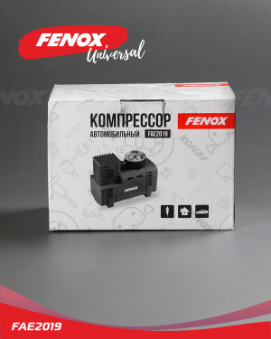 компрессор!с механическим манометром, 20 л/мин\ FAE2019 FENOX