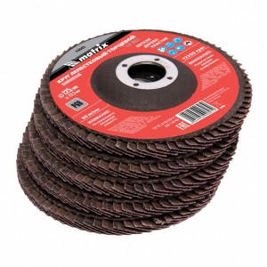 Круг лепестковый торцевой 125х22мм Р60 MATRIX 74043 MATRIX