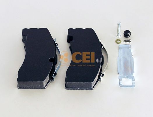 Колодки тормозные 29171 210,9*108,3 (с установочным комплектом) 584035 CEI