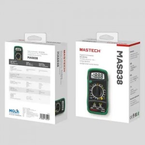 Мультиметр портативный MAS838 MASTECH 132008 MASTECH