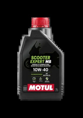 Масло моторное для 4-х тактных двигателей MOTUL SCOOTER EXPERT 4T 10W40 MB п/син 105935 MOTUL