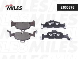 Колодки тормозные передние (Смесь Semi-Metallic) AUDI A4 15-/A5/Q5 16- (TRW GDB2 E100676 MILES