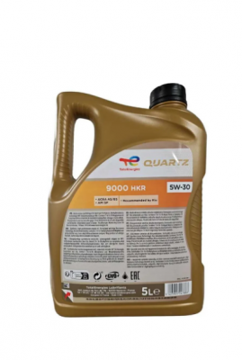 Масло моторное TOTAL QUARTZ 9000 ENERGY HKR 5W30 синт.5л 230349 TOTAL