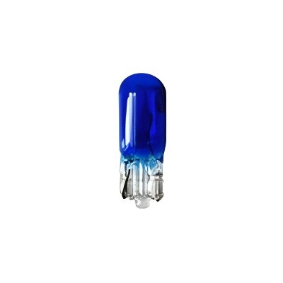 Лампа 12В   5Вт (б/цок) W5W(T10) W2,1x9,5d Blue (К10) LONGTEK 20505B LONGTEK