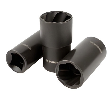 Головка торцевая ударная 1/2" (19) "АвтоDело" (для поврежденного крепежа) 40561 AVTO DELO