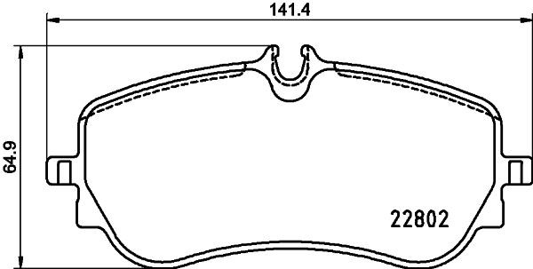 Колодки тормозные дисковые P85172 P85172 BREMBO