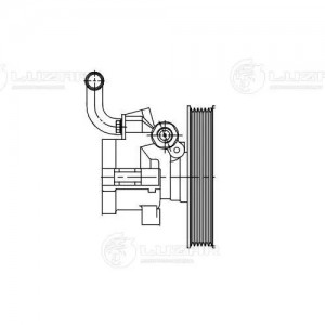 Насос ГУР для ам Chevrolet Lacetti (04-),Captiva (06-) 1.6i,2.0D (LPS 0502) LPS 0502 LUZAR