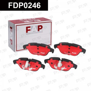 FDP0246 колодки дисковые задние!\ MB W204 1.8-3.5 07> FDP0246 FAP