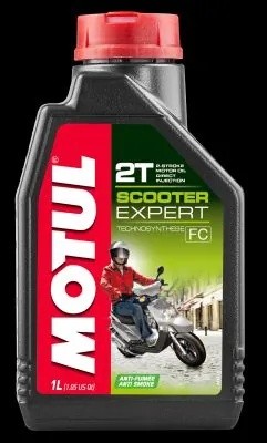 Масло моторное для 2-х тактных двигателей MOTUL SCOOTER EXPERT 2T п/синт.1л 105880 MOTUL