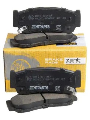 колодки дисковые задние! Hyundai Santa Fe 2.7/2.2CRDi 06> Z07385 ZENTPARTS