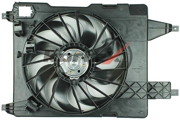 Вентилятор радиатора RENAULT MEGANE/SCENIC II 04- KFD090 KFD090 KORTEX
