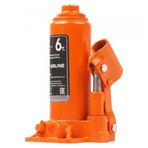 Домкрат бутылочный 6 т AIRLINE 195 - 380 мм в кейсе AJ-B-06K AIRLINE
