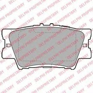 LP2004 колодки дисковые з.\ Toyota RAV4 2.0/2.2 D-4D 06> LP2004 DELPHI