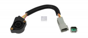 потенциометр педали газа ! 5-pin сер. квадр. фишка new design\VOLVO FH12 2.16237SP DIESEL TECHNIC