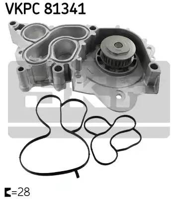 AUDI / SEAT / SKODA БЕЗ КРЫШКИ!!!! VKPC81341 SKF