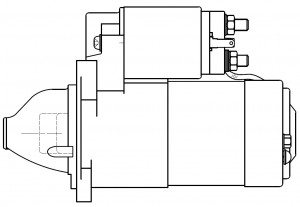 Стартер LST 0858 START VOLT