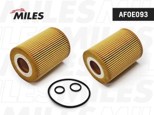 Фильтр масляный (вставка) CHRYSLER 300C 3.0D/MB W204/W211/W164/W251/SPRINTER 906 AFOE093 MILES