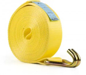 ремень стяжной! 10м 20т Power Lash с храповиком и крюками\ BRX0020014 BRIX