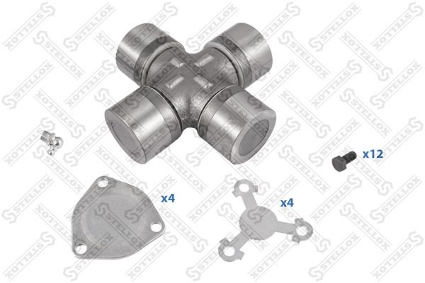 крестовина кардана! 57x152.7 с пластинами \Volvo F10(25001>)/F12(34001>)/F16 84-67325-SX STELLOX