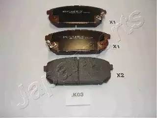 KIA SORENTO (2002-2009) PPK03AF JAPAN PARTS GROUP