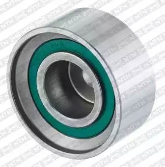 ролик обводной ремня ГРМ! Hyundai Accent 95>/Coupe 00>/Elantra 96>/Getz 02> 1.6  GE384.01 NTN SNR