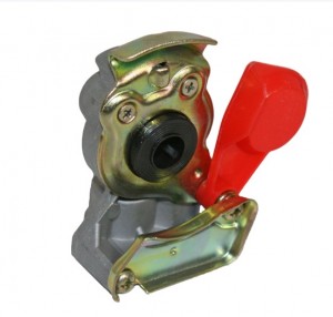 Головка соединительная тормозной системы прицепа 16 (грузовой автомобиль) красна 095.007-01 SAMPA