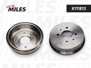 Барабан тормозной MITSUBISHI COLT 04-12 K111813 K111813 MILES