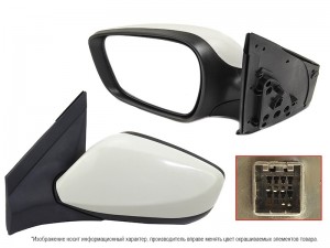 Зеркало HYUNDAI SOLARIS 10- LH STHNS19402 STHNS19402 SAT